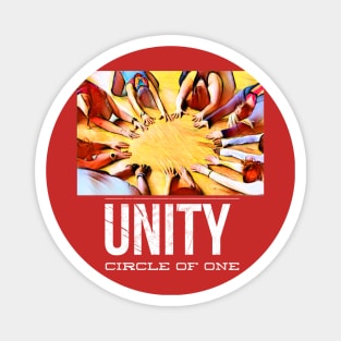 UNITY Circle of One Magnet